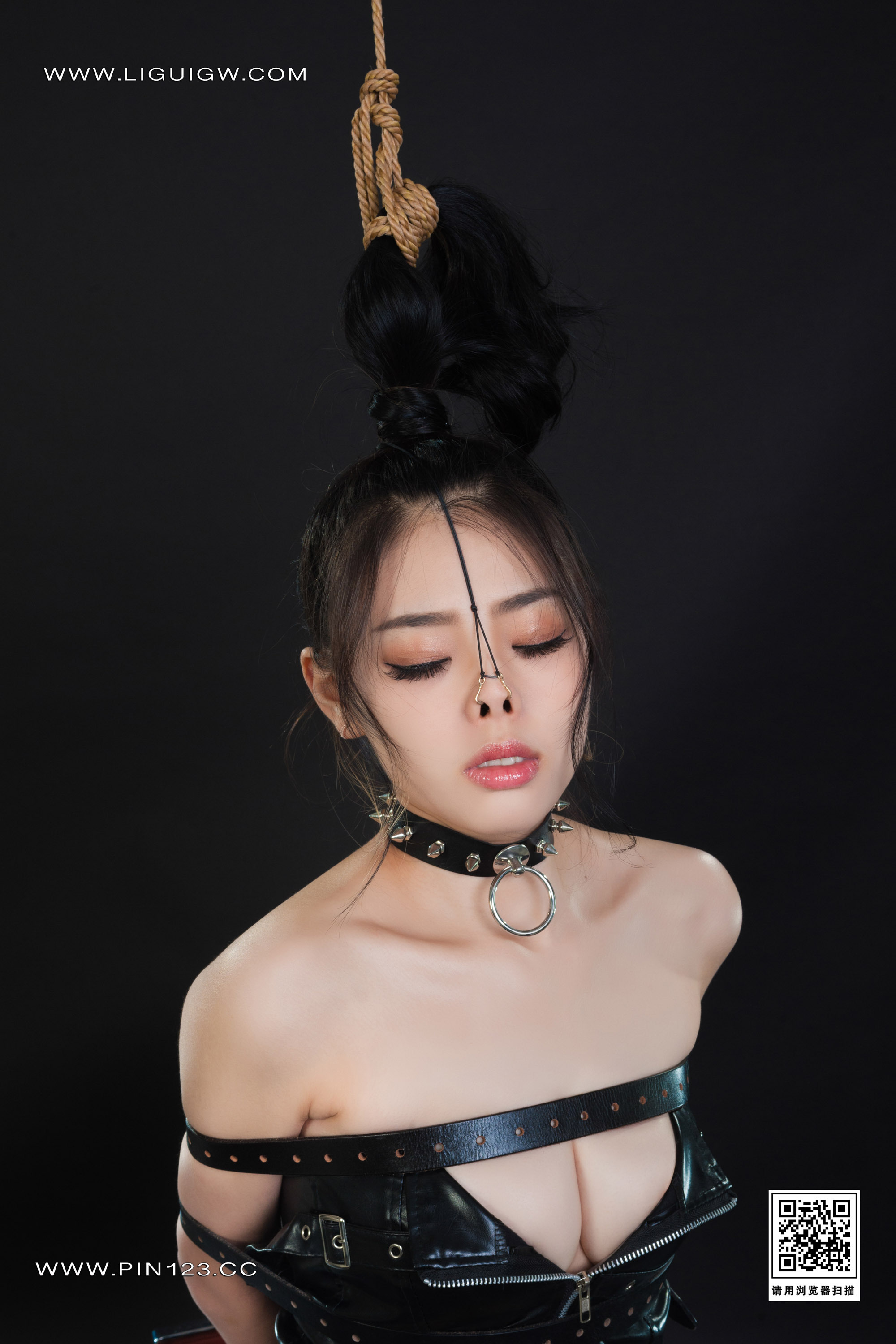 Ligui丽柜 2023.10.26 欲女皮缚 小智贤